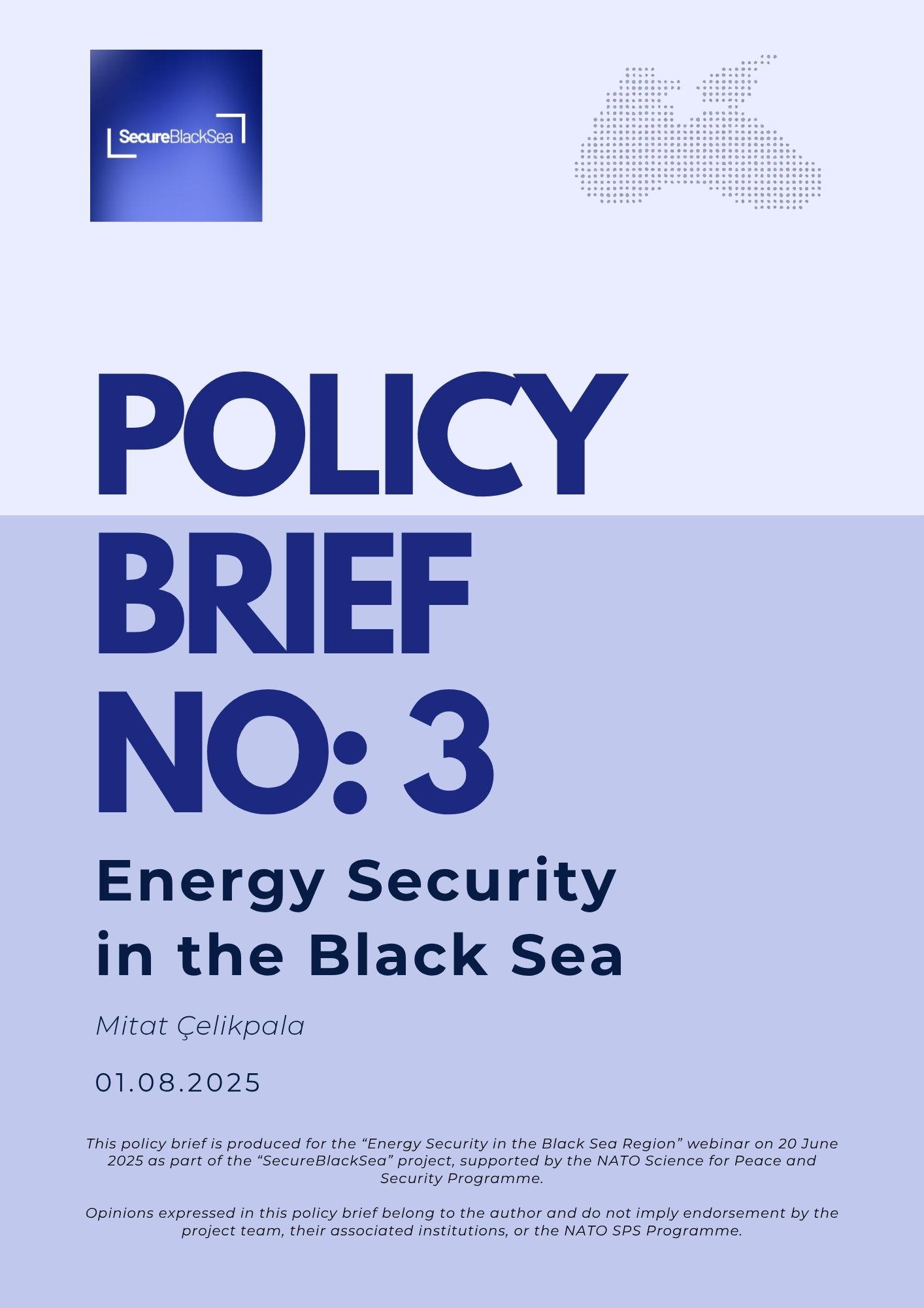 Energy Security in the Black Sea